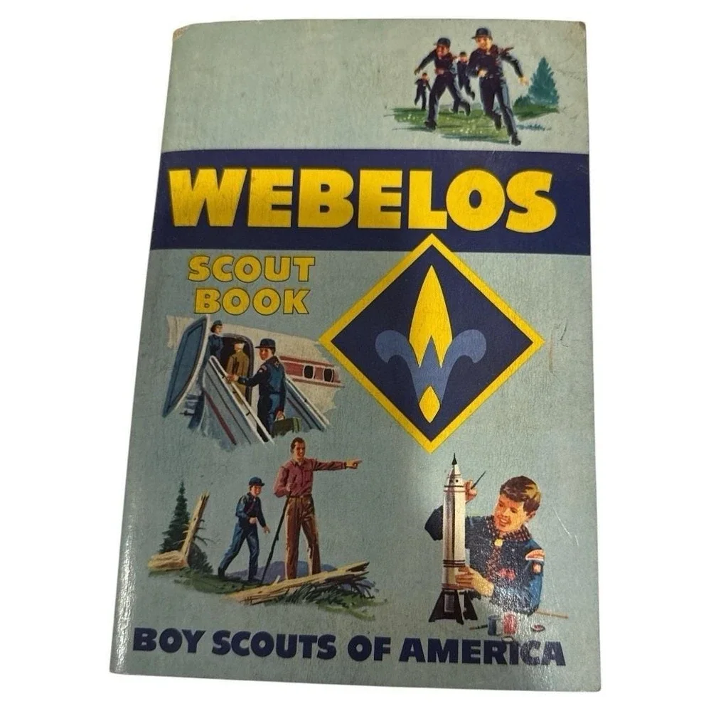 Webelos Boy‎ Scouts of America Scout Book 1967 Vintage